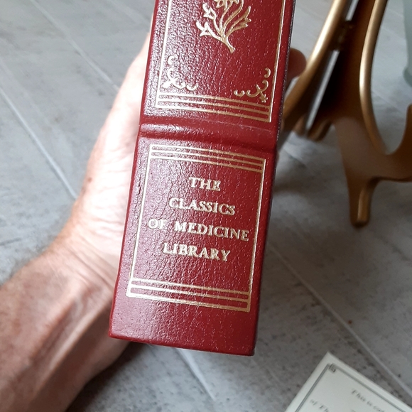 PINEL on INSANITY, THE CLASSICS of MEDICINE LIBRARY, Red & Gld Leather Bound - Picture 3 of 8